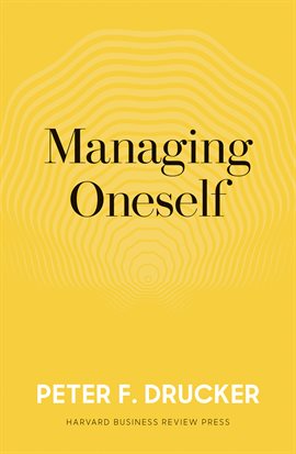 Cover image for Managing Oneself