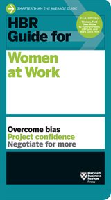HBR guide for women at work cover image