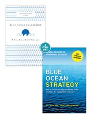 Blue ocean strategy with Harvard Business Review classic article "Blue ocean leadership" cover image