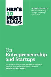 HBR's 10 must reads on entrepreneurship and startups cover image
