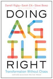 Doing agile right : transformation without chaos cover image