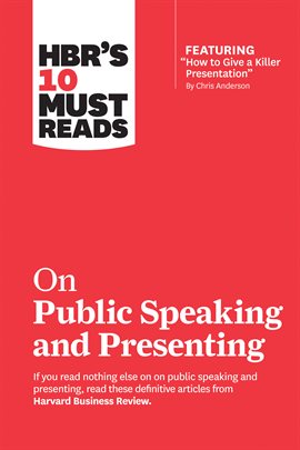 Cover image for HBR's 10 Must Reads on Public Speaking and Presenting