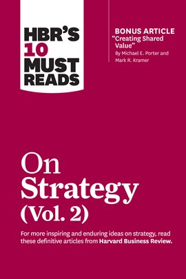 Cover image for HBR's 10 Must Reads on Strategy