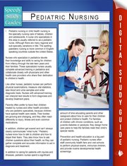 Pediatric nursing cover image