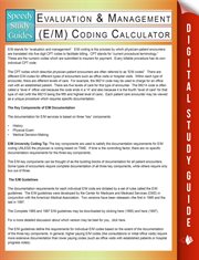 Evaluation & management (e/m) coding calculator cover image