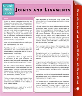 Cover image for Joints and Ligaments
