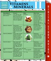 Vitamins & minerals il cover image