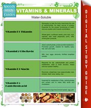 Your guide to vitamins & minerals cover image