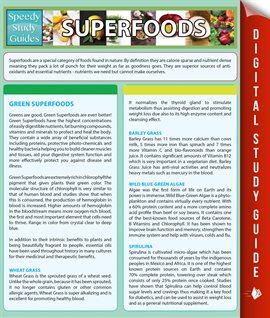Cover image for Superfoods