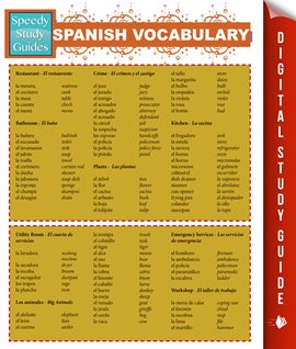 Cover image for Spanish Vocabulary