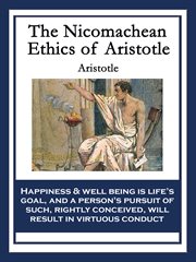 The nicomachean ethics of aristotle cover image