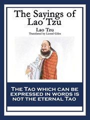 The sayings of lao tzu cover image