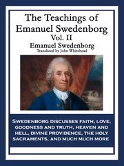The teachings of emanuel swedenborg vol. ii cover image