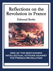 Reflections on the revolution in france cover image