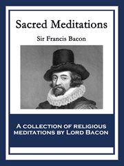 Sacred meditations cover image