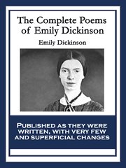 The complete poems of emily dickinson cover image