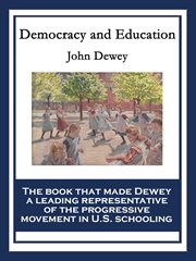Democracy and education cover image