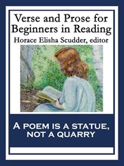 Verse and prose for beginners in reading cover image