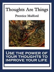 Thoughts are things cover image