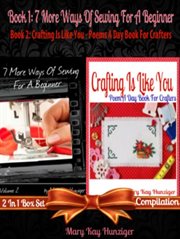 7 more ways of sewing for beginner with 300+ resources. Learn How To Sew, Sewing Patterns, Sewing Stitches - 2 In 1 Set cover image