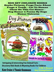 Box set set children's books. Intriguing & Interesting Fun Animal Facts Discovery Kids Books & Rhyming Books for Children cover image