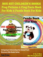 Box set children's books: frog pictures & frog facts book for kids & panda book for kids - intrig. Discovery Kids Books & Rhyming Books For Children cover image