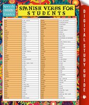 Spanish verbs for students cover image