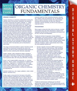 Cover image for Organic Chemistry Fundamentals Study Guide