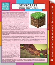 Minecraft Speedy study guide cover image
