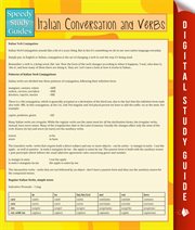 Italian conversation and verbs cover image