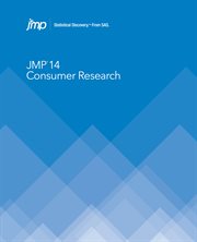 JMP® version 14 : consumer research cover image