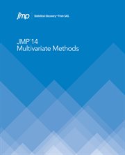 JMP® version 14 : multivariate methods cover image
