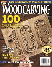 Woodcarving Illustrated Issue 100 Fall 2022 cover image