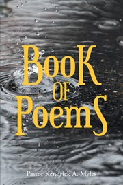 Book of poems cover image
