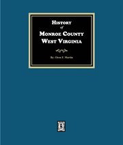 History of Monroe County, West Virginia cover image