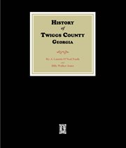 History of Twiggs County, Georgia cover image