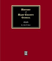History of Hart County, Georgia cover image