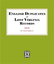 English Duplicates of Lost Virginia Records cover image