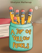 A jar of yellow pencils cover image