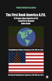 The first book america a.p.g cover image