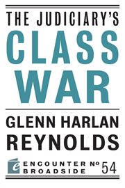 The judiciary's class war cover image