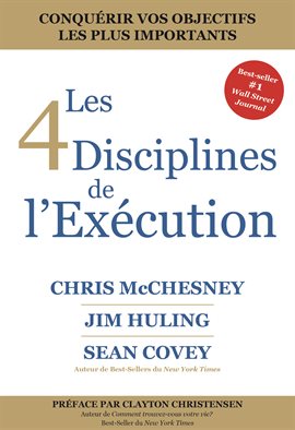 Cover image for Les 4 Disciplines de L'exécution