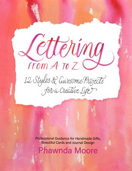 Cover image for Lettering From A to Z