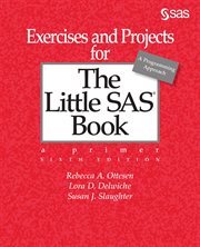 Exercises and projects for the little SAS book cover image