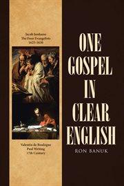 One gospel in clear english cover image