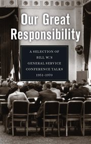 Our great responsibility cover image