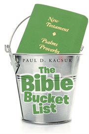 The bible bucket list cover image