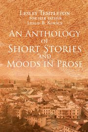An anthology of short stories and moods in prose cover image