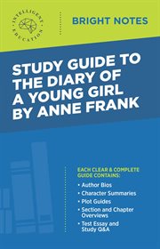 Study guide to the diary of a young girl by anne frank cover image