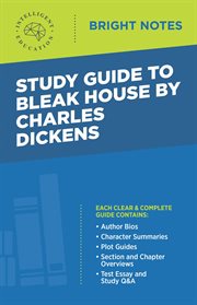 Study guide to bleak house by charles dickens cover image